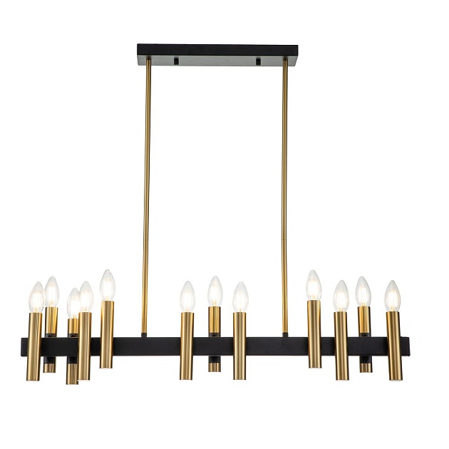 Подвесная люстра Indigo Cero 13009/12PL Black V000208 Фото № 1