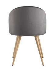Кухонный стул Stool Group Лион велюр серый DC-69030 HLR-21 5