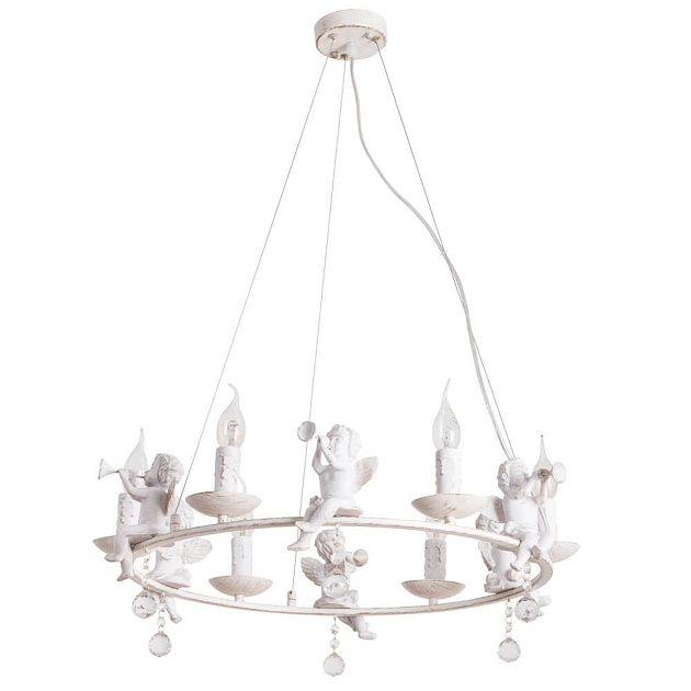 Подвесная люстра Arte Lamp Amur A1133SP-6WG изображение 1 Подвесная люстра Arte Lamp Amur A1133SP-6WG Фото № 1