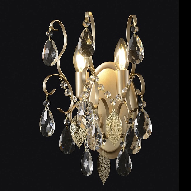 Настенный светильник Crystal Lux Esmiralda AP2 Gold Фото № 8