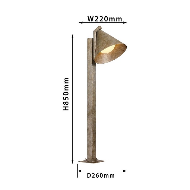 Уличный светильник Favourite Phillo 4132-1F Фото № 2