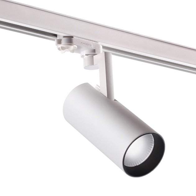 Трековый трехфазный светодиодный светильник Novotech Port Helix 358257 Фото № 1