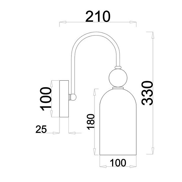 Бра Escada ODE 686/1A Chrome изображение 2 Бра Escada ODE 686/1A Chrome Фото № 2