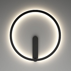 Настенный светодиодный светильник Denkirs Round DK5035-BK 4