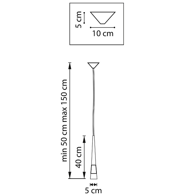 Подвесной светодиодный светильник Lightstar Cone 757013 Фото № 5