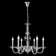 Подвесная люстра Crystal Lux ARABESQUE SP6 CHROME