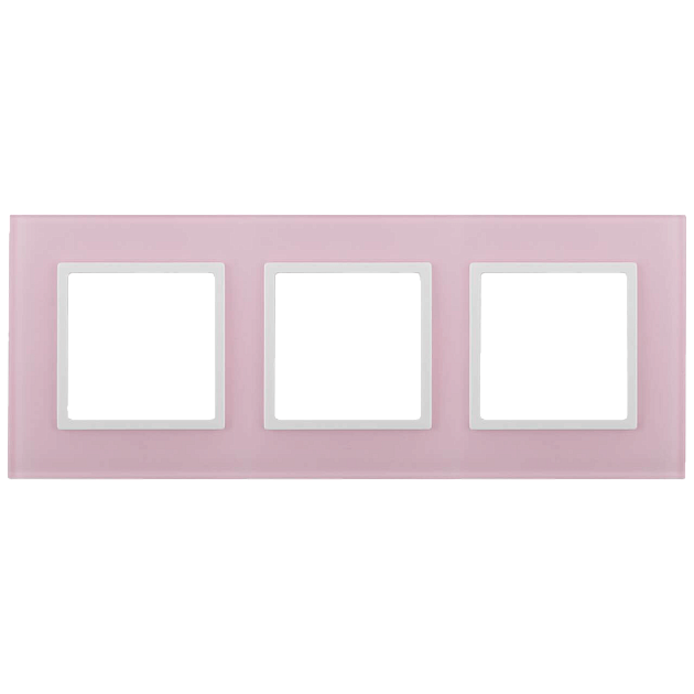 Рамка 3-постовая ЭРА Elegance 14-5103-30 Б0034520 Фото № 2
