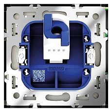 Розетка компьютерная встраиваемая Voltum S70 RJ45 кат.6, (сталь) VLS060105 2