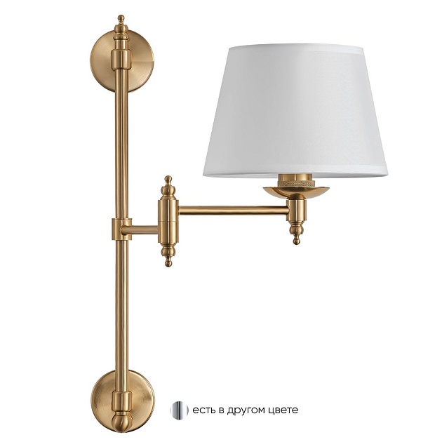 Бра Crystal Lux Poesia AP1 Brass Фото № 1