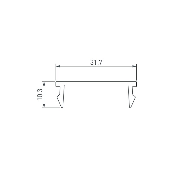 Рассеиватель Arlight Line-S-W32-3000 Opal 042904 изображение 2 Рассеиватель Arlight Line-S-W32-3000 Opal 042904 Фото № 2