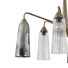 Потолочная люстра Indigo Campana 13028/6R Brass V000509 1