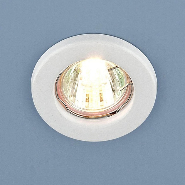 Встраиваемый светильник Elektrostandard 9210 MR16 WH белый a030075 Фото № 1