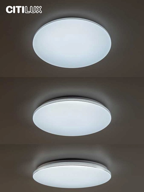 Потолочный светодиодный светильник Citilux Симпла CL714680G Фото № 2