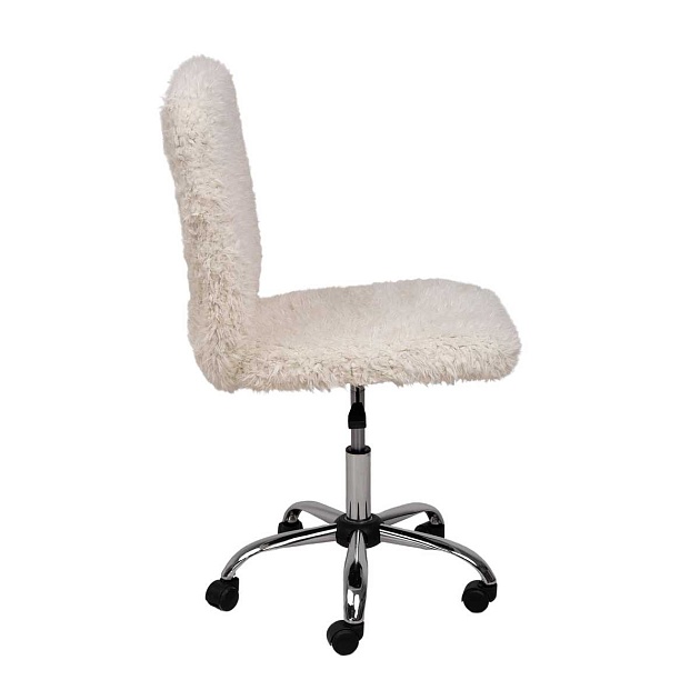 Детское кресло AksHome Fluffy светло-бежевый, искусственный мех 86383 Фото № 12