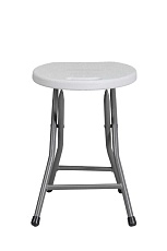 Складной стул AksHome белый, пластик 65931 3