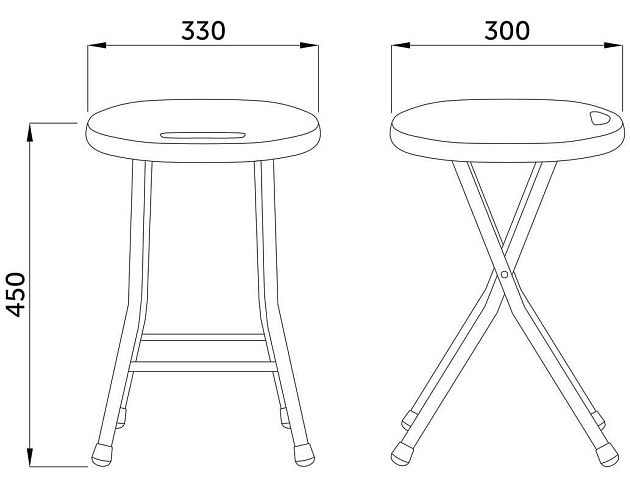 Складной стул AksHome белый, пластик 65931 изображение 2 Складной стул AksHome белый, пластик 65931 Фото № 2