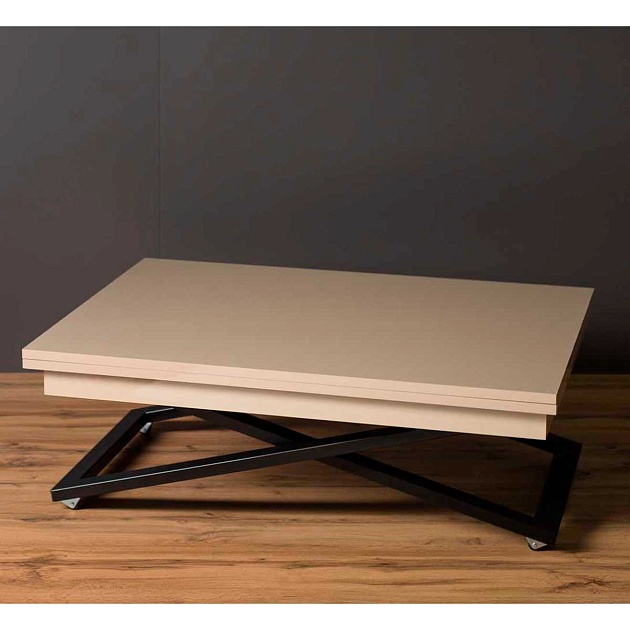 Стол-трансформер Levmar Cross G41/S53 Капучино/черный 2398132101 изображение 1 Стол-трансформер Levmar Cross G41/S53 Капучино/черный 2398132101 Фото № 1