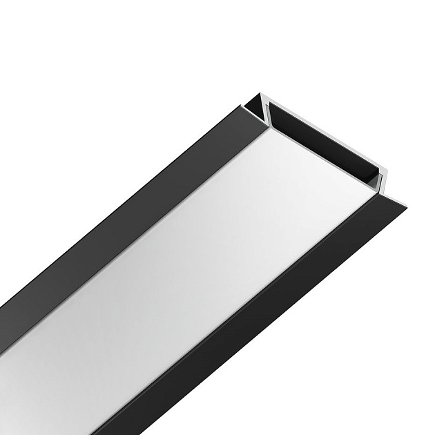 Встраиваемый профиль с рассеивателем Ambrella Illumination GP1100BK изображение 1 Встраиваемый профиль с рассеивателем Ambrella Illumination GP1100BK Фото № 1