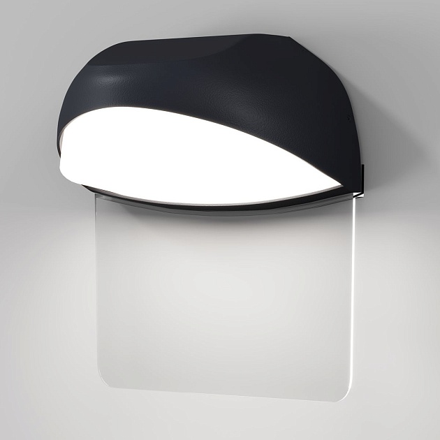 Уличный настенный светодиодный светильник Maytoni Gloss O447WL-L7GF3K Фото № 6