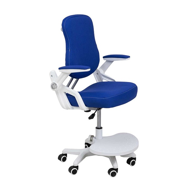 Детское кресло AksHome Swan синий, ткань 75254 изображение 1 Детское кресло AksHome Swan синий, ткань 75254 Фото № 1