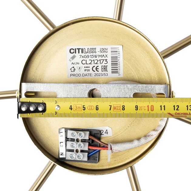 Люстра на штанге Citilux TONGA CL212173 Фото № 3