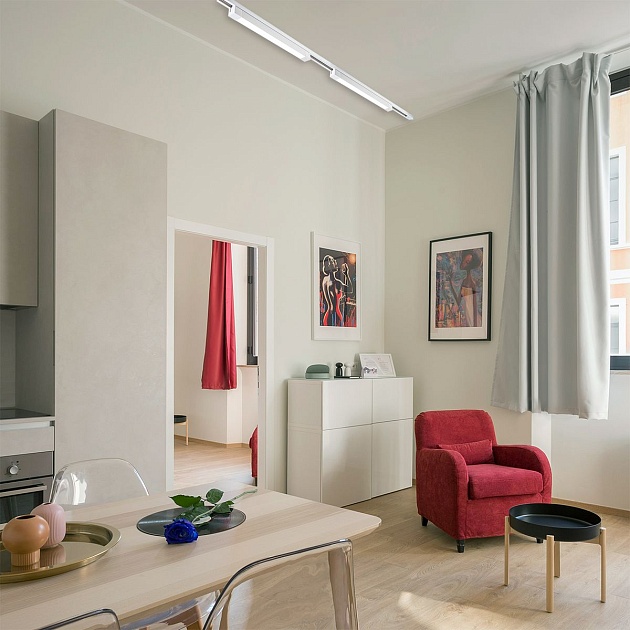 Трековый светодиодный светильник Escada 20001TRU/02LED SWH изображение 5 Трековый светодиодный светильник Escada 20001TRU/02LED SWH Фото № 5