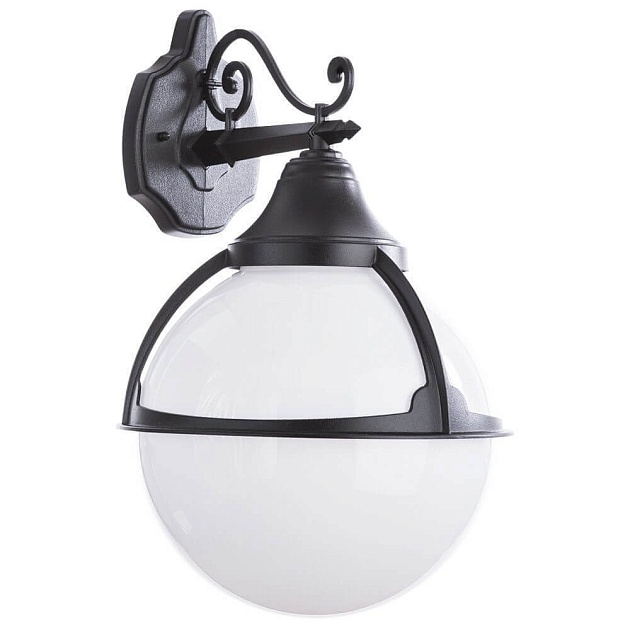 Уличный настенный светильник Arte Lamp Monaco A1492AL-1BK Фото № 1