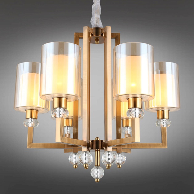 Подвесная люстра Omnilux Maranello OML-80003-06 изображение 5 Подвесная люстра Omnilux Maranello OML-80003-06 Фото № 5