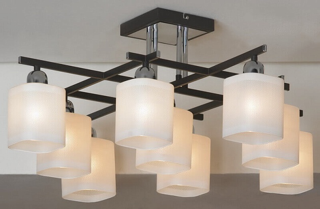 Потолочная люстра Lussole Costanzo GRLSL-9007-09 изображение 3 Потолочная люстра Lussole Costanzo GRLSL-9007-09 Фото № 3