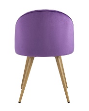 Кухонный стул Stool Group Лион Страйпс велюр лиловый DC-69030G HLR-32 4