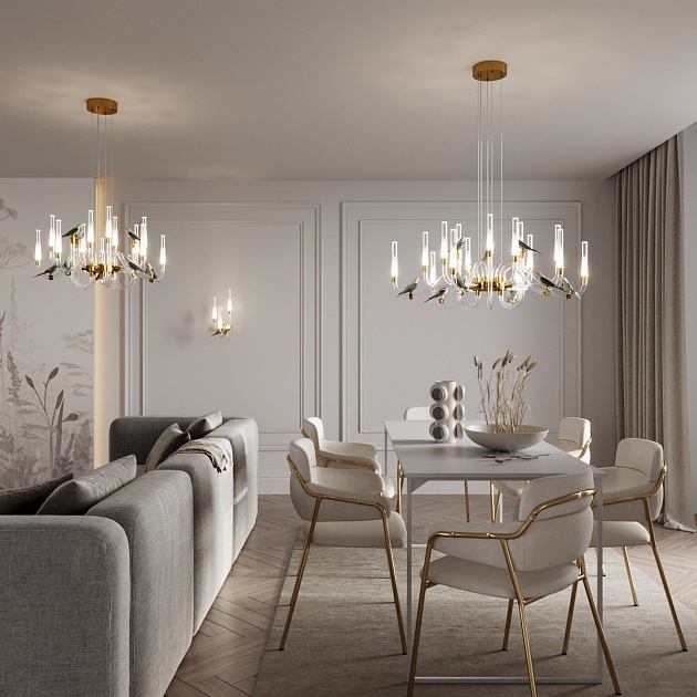 Бра Odeon Light L-Vision Lark 5431/6WL изображение 6 Бра Odeon Light L-Vision Lark 5431/6WL Фото № 6