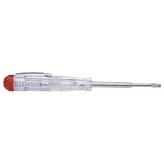 Тестер напряжения Stekker TST500-3 контактный 100-500V, 3*130 мм, прозрачный 39159