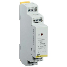 Реле промежуточное модульное OIR 3 контакта 16А 230В AC IEK OIR-316-AC230V