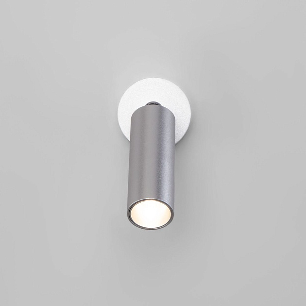 Светодиодный спот Eurosvet Pin 20133/1 LED серебро изображение 5 Светодиодный спот Eurosvet Pin 20133/1 LED серебро Фото № 5