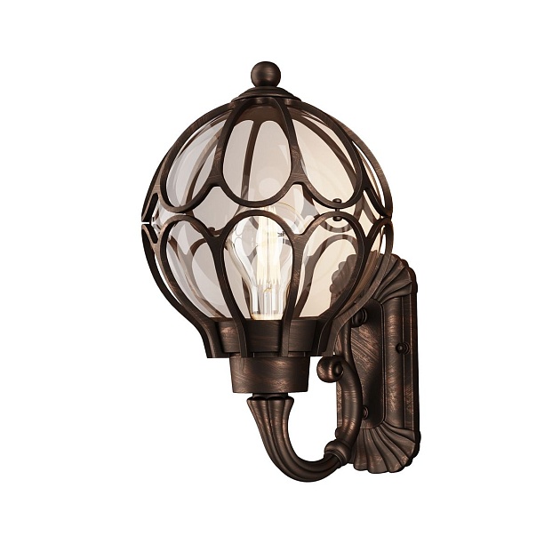 Уличный настенный светильник Maytoni Via O024WL-01G Фото № 8