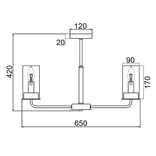 Потолочная люстра Vele Luce Licia VL1923L08 Фото № 4