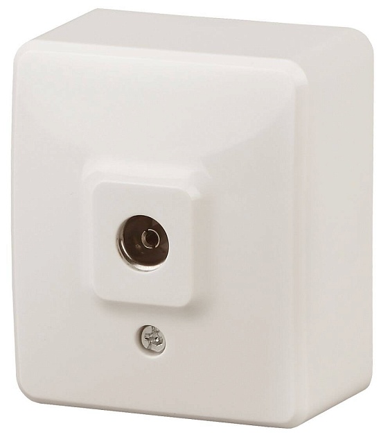 ТВ-розетка одиночная ЭРА Эксперт 11-3201-02 Б0020725 изображение 1 ТВ-розетка одиночная ЭРА Эксперт 11-3201-02 Б0020725 Фото № 1