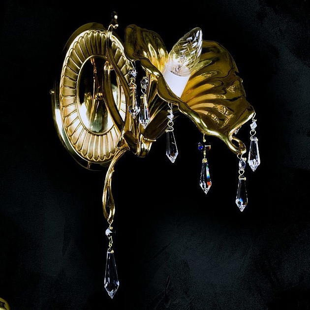 Бра Artglass Oriana I. Polished CE изображение 1 Бра Artglass Oriana I. Polished CE Фото № 1
