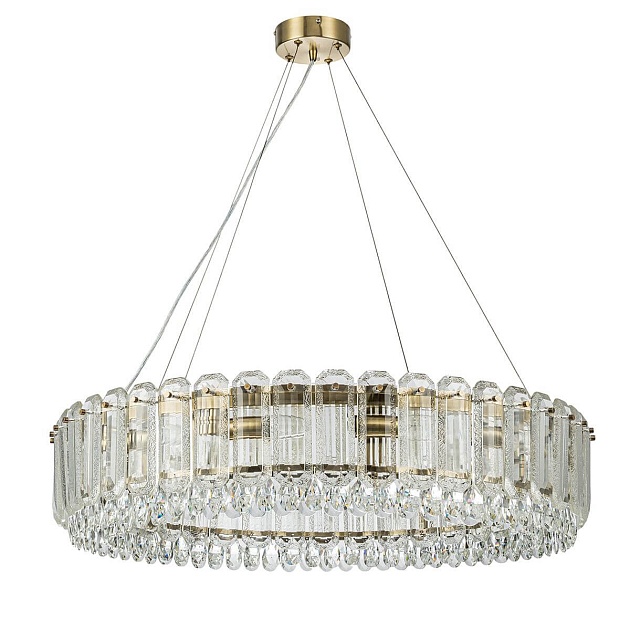 Подвесная люстра Indigo Brilliante 12039/12P Brass V000426 Фото № 1