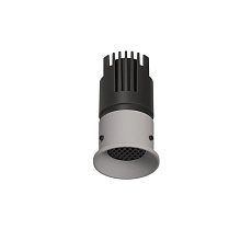 POINTS Точечный светильник GLAZ S LED 220В 6Вт 4000К CRI90 50° ZIGBEE облачно-серый