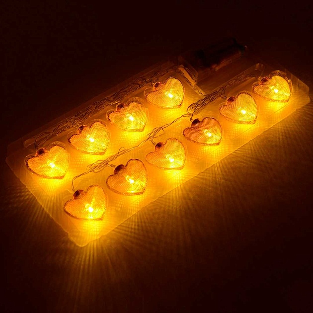 Гирлянда светодиодная Apeyron сердце 15-61 Фото № 1