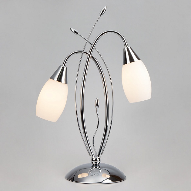 Настольный светильник Eurosvet 22080/2T хром Фото № 1