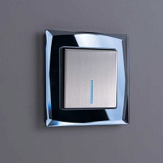 Рамка на 1 пост Werkel Diamant черный W0011208 4690389158797 2