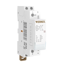 Контактор модульный 16 A 2NO (1 модуль) Werkel W941M16O 4690389212079