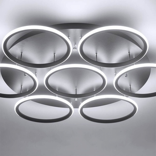 Потолочная светодиодная люстра Arte Lamp A2500PL-7BK Фото № 2