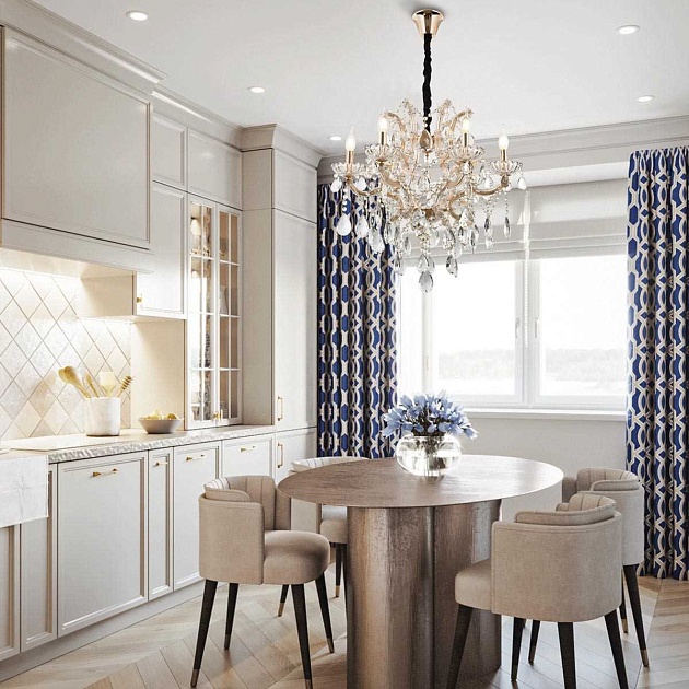 Подвесная люстра Modelux Premium ML.7003.6P Фото № 2