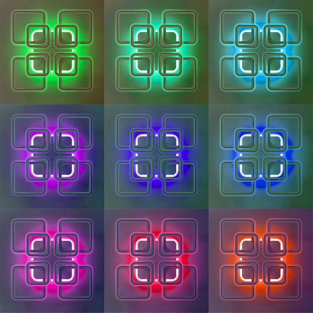 Потолочная светодиодная люстра Citilux Марсель Смарт CL232A180E Фото № 15