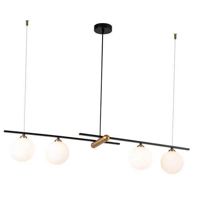 Подвесная люстра Indigo Opaco 11015/4P Black V000153 изображение 1 Подвесная люстра Indigo Opaco 11015/4P Black V000153 Фото № 1