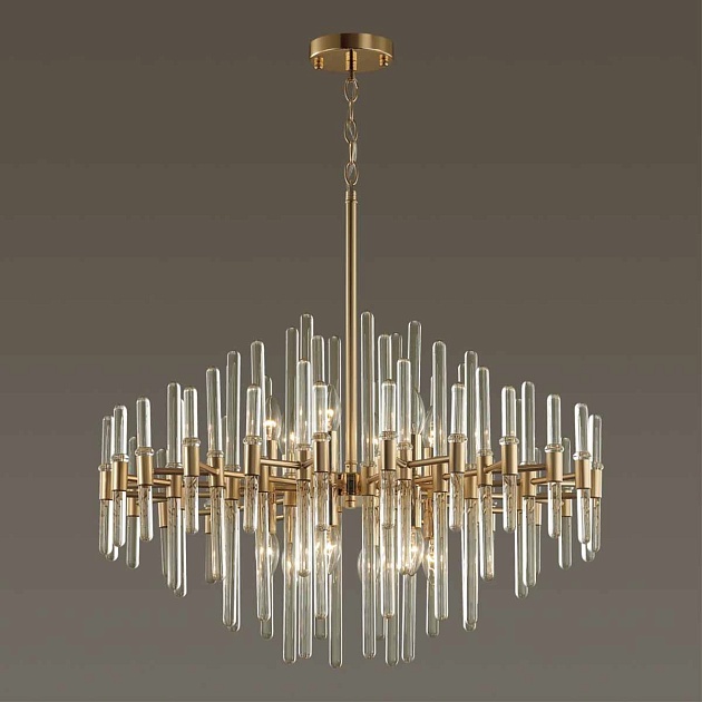 Подвесная люстра Odeon Light Hall Stika 4988/12 изображение 5 Подвесная люстра Odeon Light Hall Stika 4988/12 Фото № 5