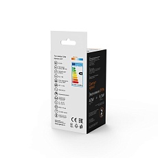 Лампа светодиодная филаментная Gauss E27 4,5W 2700К матовая 1055215 4